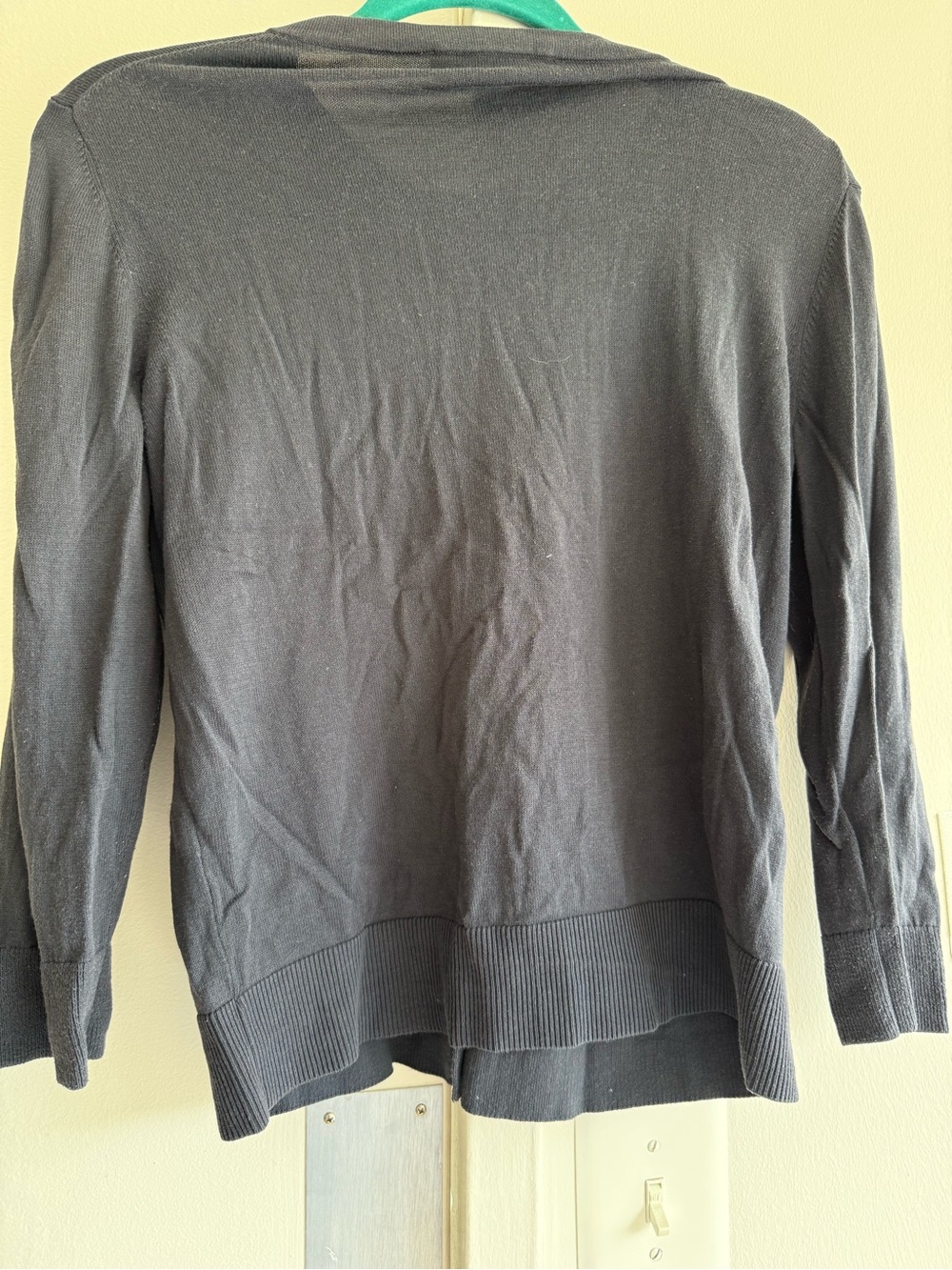 LOFT Button-Front Cardigan Sweater - Picture 3 of 3